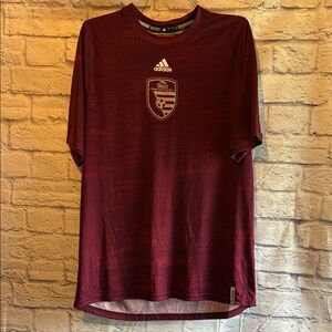 Adidas Red Performance Jersey Size Large University